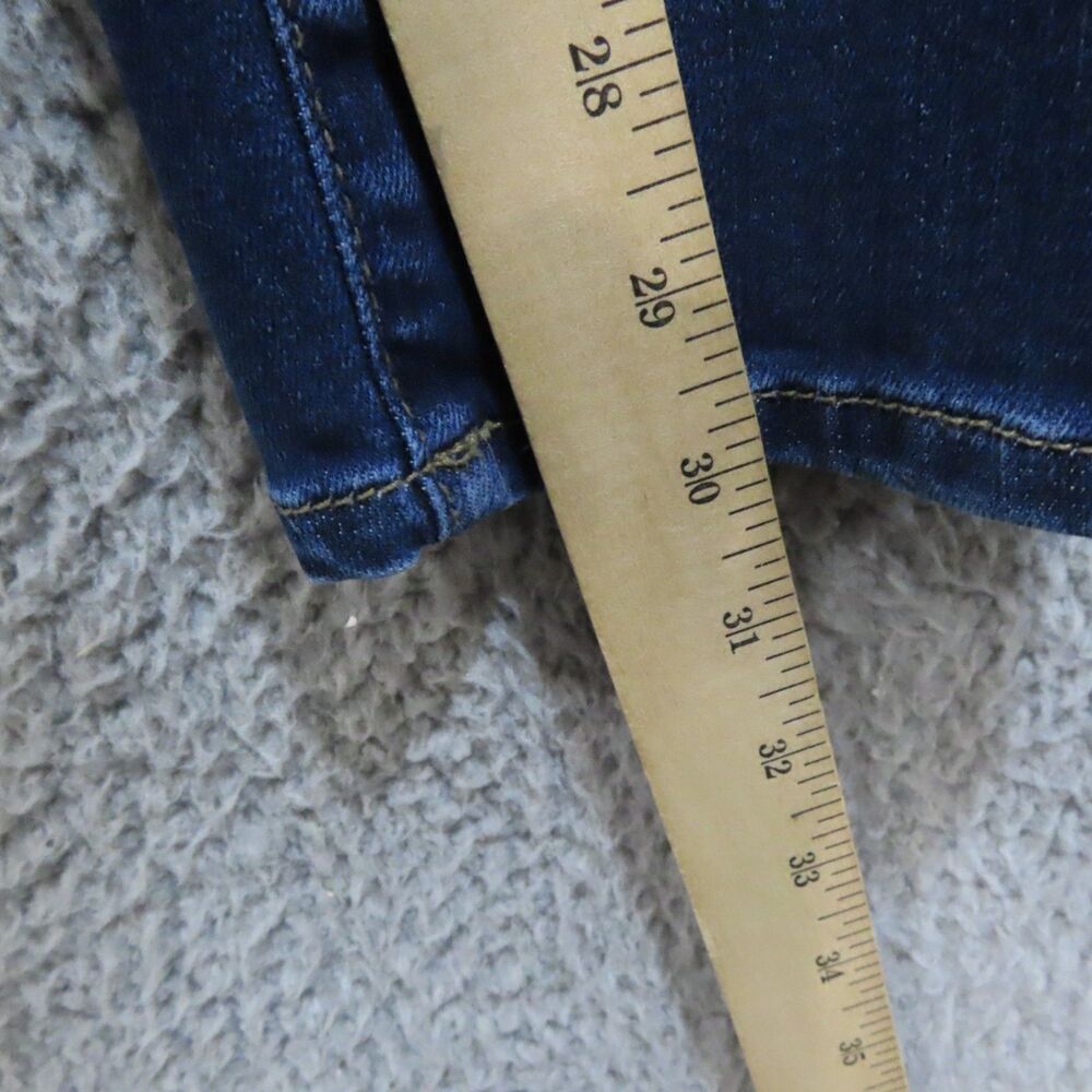 Mavi Jeans Alexa Womens 34 Mid Rise‎ Skinny Denim Stretch Cotton Blend Dark Wash - Picture 8 of 13